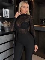 Эффектное боди с вышивкой LF-A5008T250