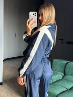 Трендовый костюм из плащевки JAV-A833T980