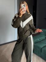 Трендовый костюм из плащевки JAV-A833T980