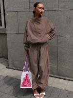 Оверсайз костюм з плащівки MPK-A456T1050