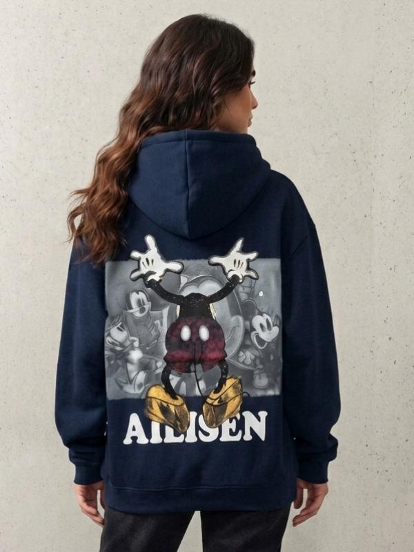 Худі оверсайз Mickey Mouse MIK-A82335T550 Худі оверсайз Mickey Mouse MIK-A82335T550