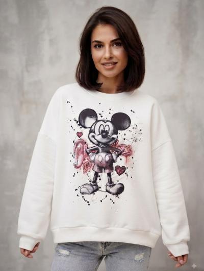 Базовий світшот з принтом Mickey Mouse MIK-A82322T550