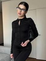 Лонгслів з застібкою на гачках MIK-A5194T360
