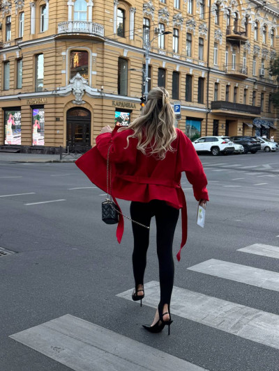 Стильний замшевий тренч Стильний замшевий тренч