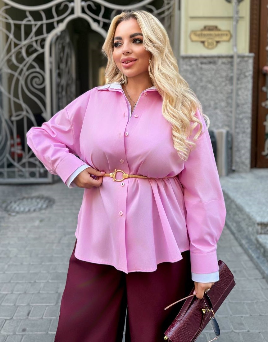 Стильна подвійна сорочка ZARA ANK-A7342.1T660