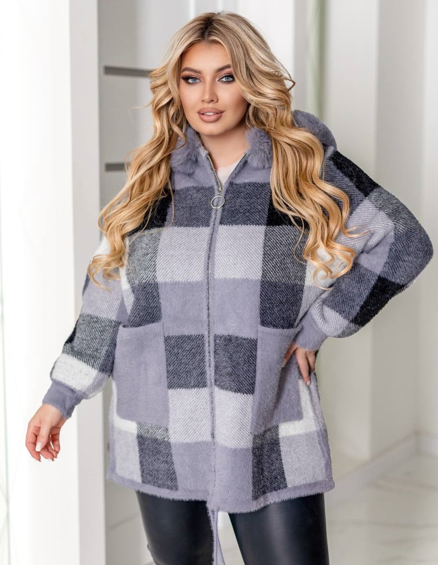 Кофта Альпака с мехом MAX-A800T1450