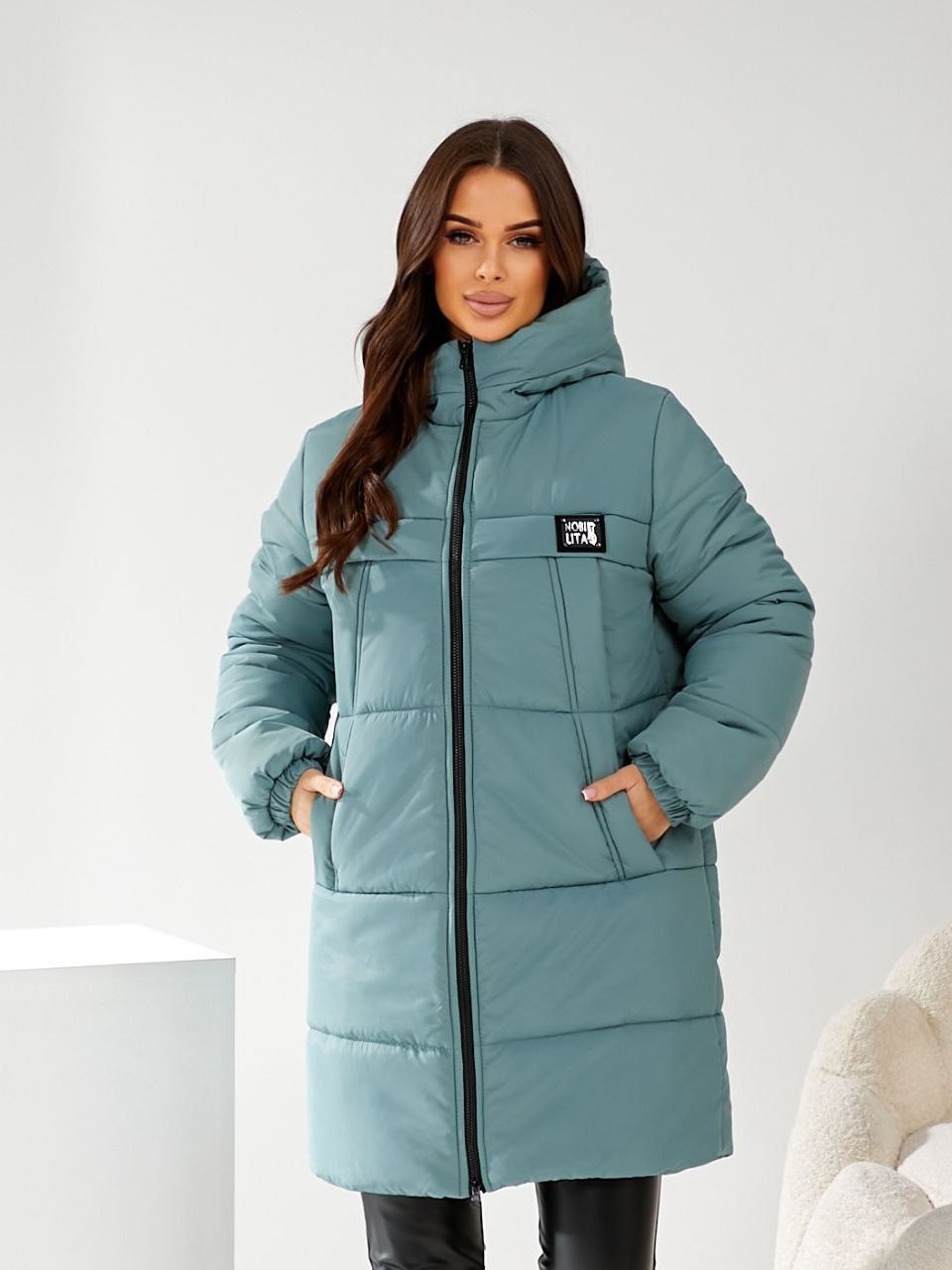 Куртка стеганая с капюшоном NOB-A23042T950 Куртка стеганая с капюшоном NOB-A23042T950