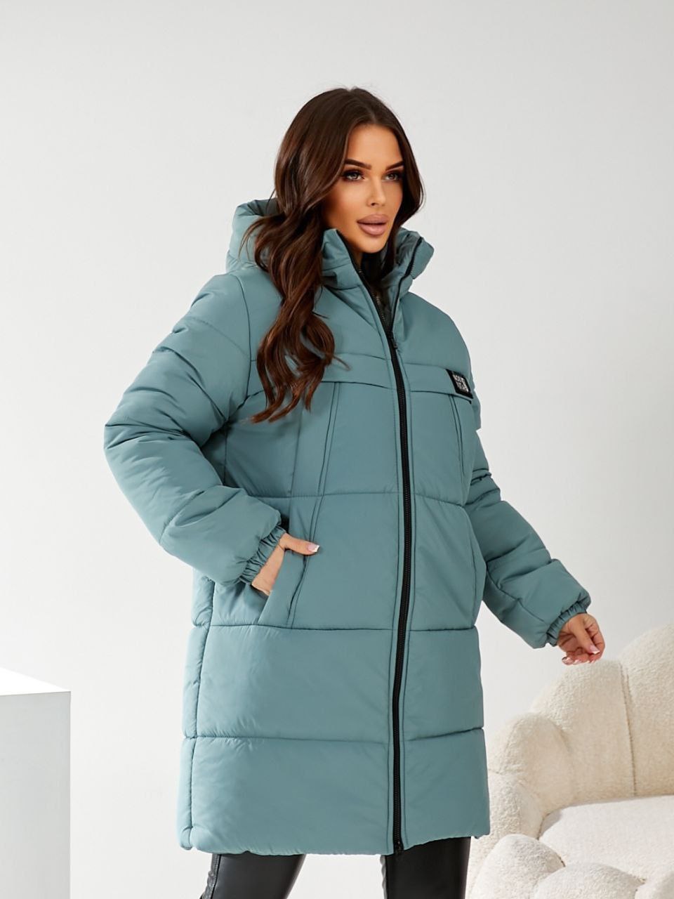 Куртка стеганая с капюшоном NOB-A23042T950 Куртка стеганая с капюшоном NOB-A23042T950