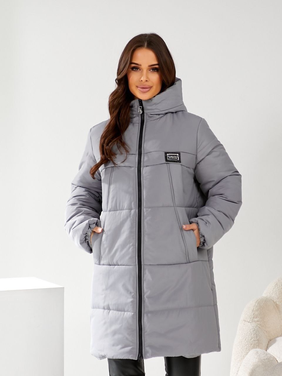 Куртка стеганая с капюшоном NOB-A23042T950 Куртка стеганая с капюшоном NOB-A23042T950