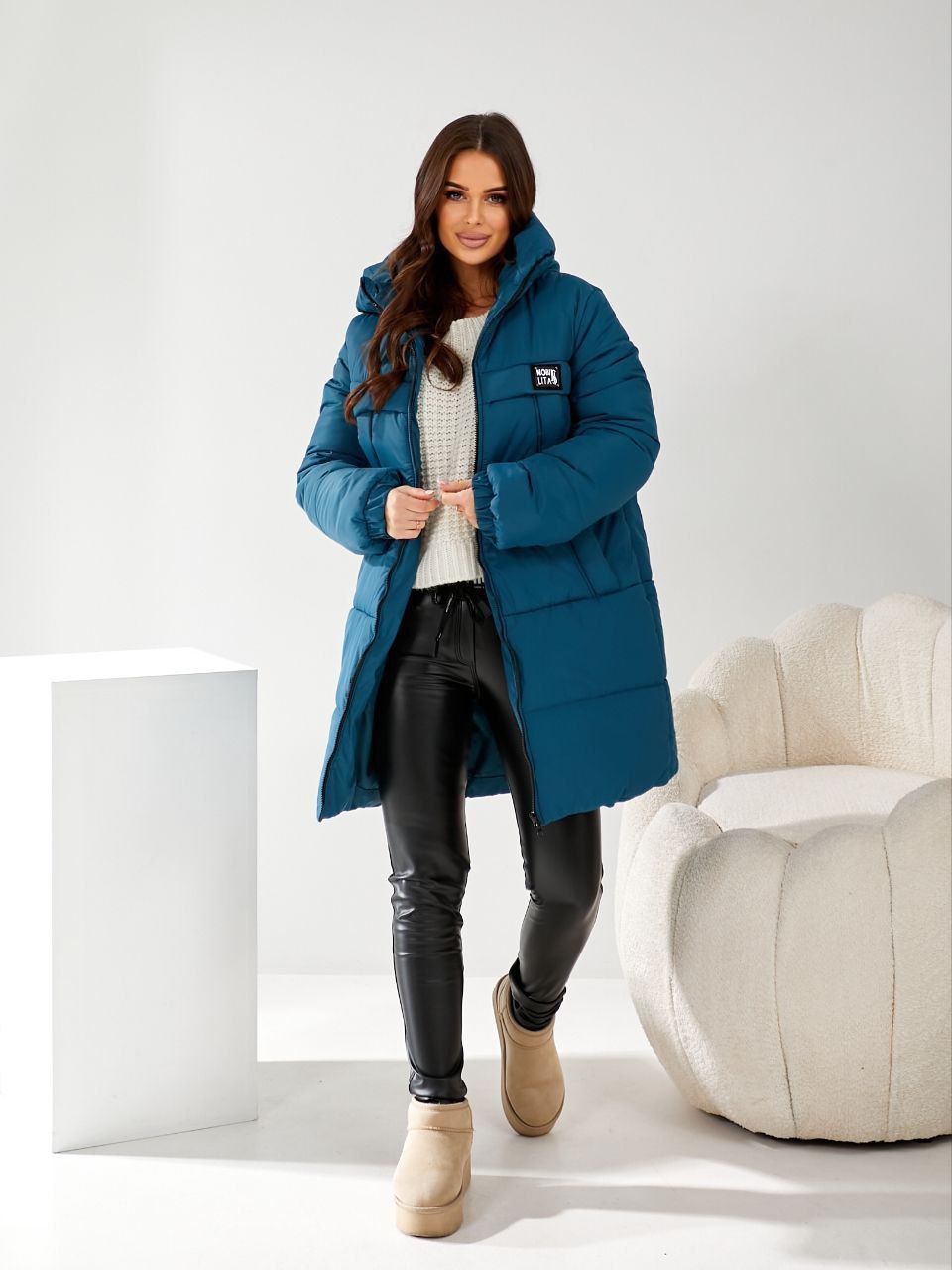 Куртка стеганая с капюшоном NOB-A23042T950 Куртка стеганая с капюшоном NOB-A23042T950