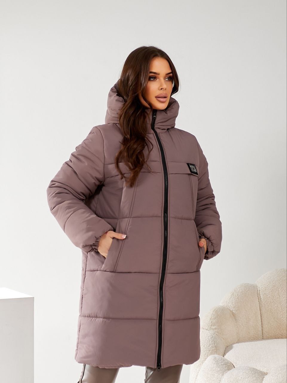 Куртка стеганая с капюшоном NOB-A23042T950 Куртка стеганая с капюшоном NOB-A23042T950