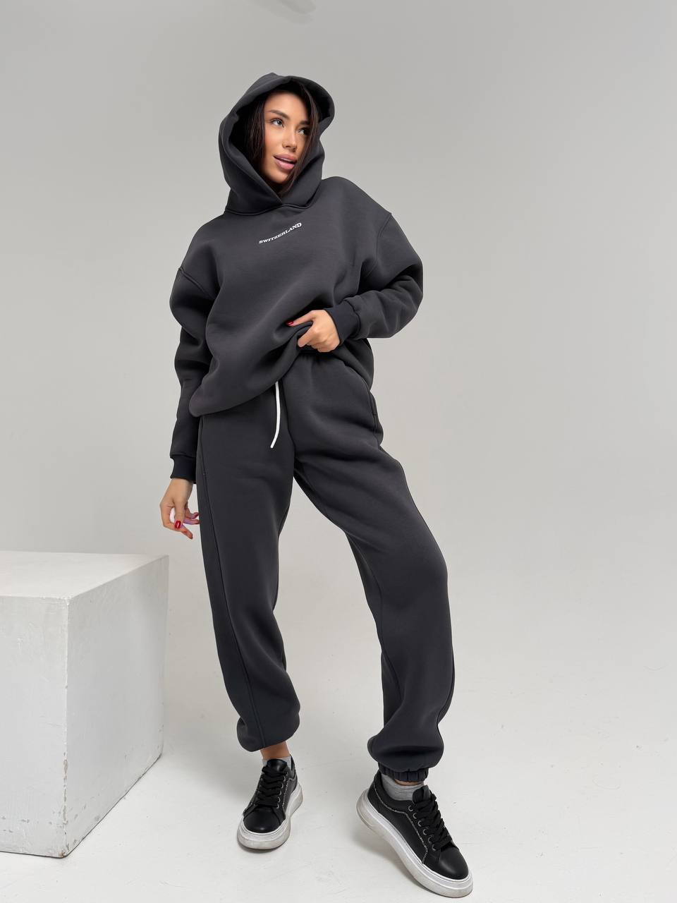 Удобный спортивный костюм на флисе DAD-A242T1250 Удобный спортивный костюм на флисе DAD-A242T1250