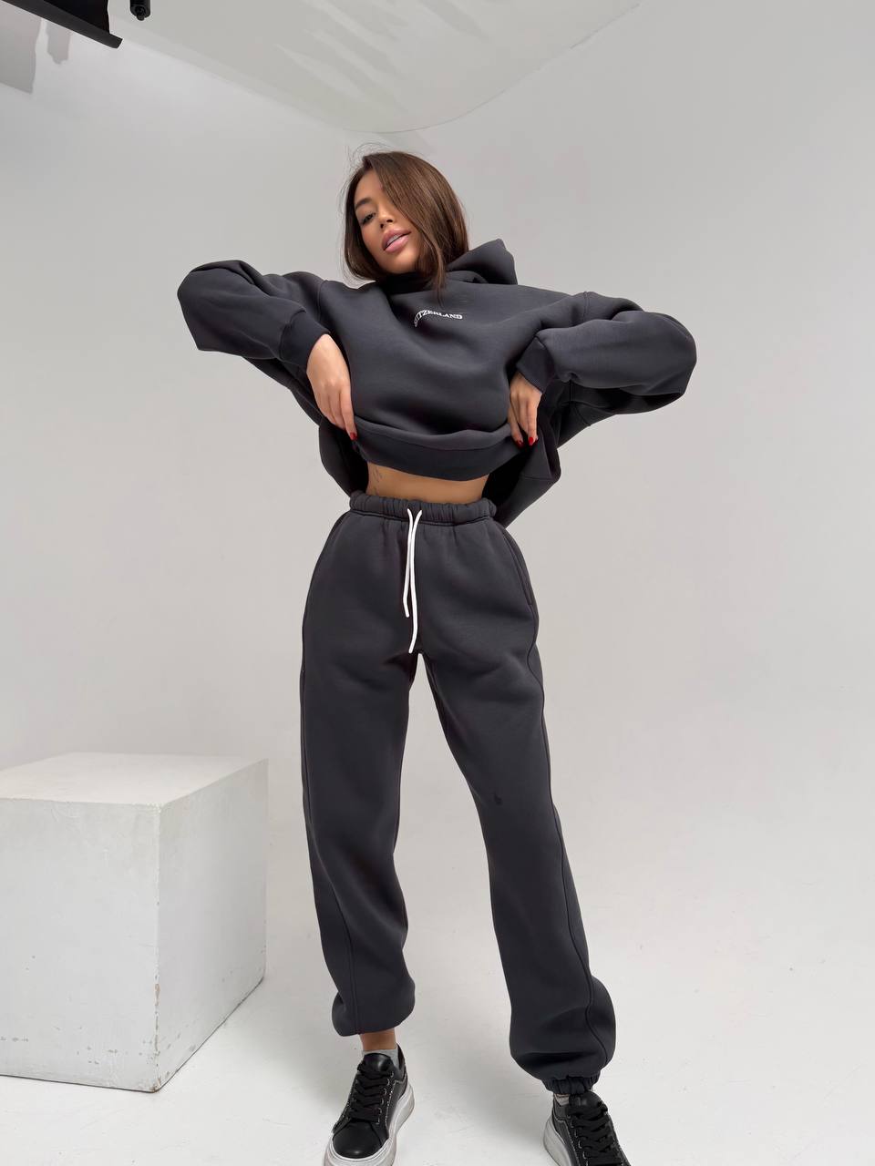 Удобный спортивный костюм на флисе DAD-A242T1250 Удобный спортивный костюм на флисе DAD-A242T1250