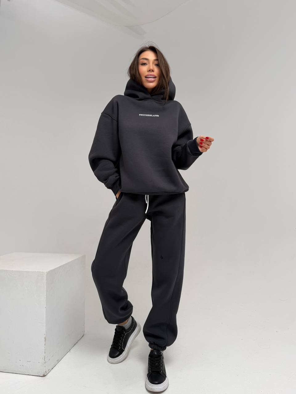 Удобный спортивный костюм на флисе DAD-A242T1250 Удобный спортивный костюм на флисе DAD-A242T1250