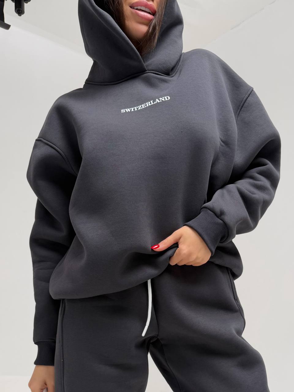 Удобный спортивный костюм на флисе DAD-A242T1250 Удобный спортивный костюм на флисе DAD-A242T1250