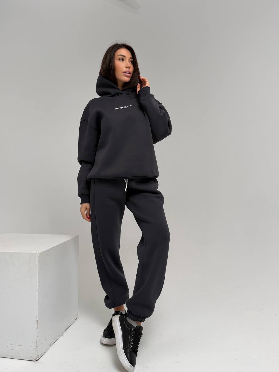 Удобный спортивный костюм на флисе DAD-A242T1250 Удобный спортивный костюм на флисе DAD-A242T1250