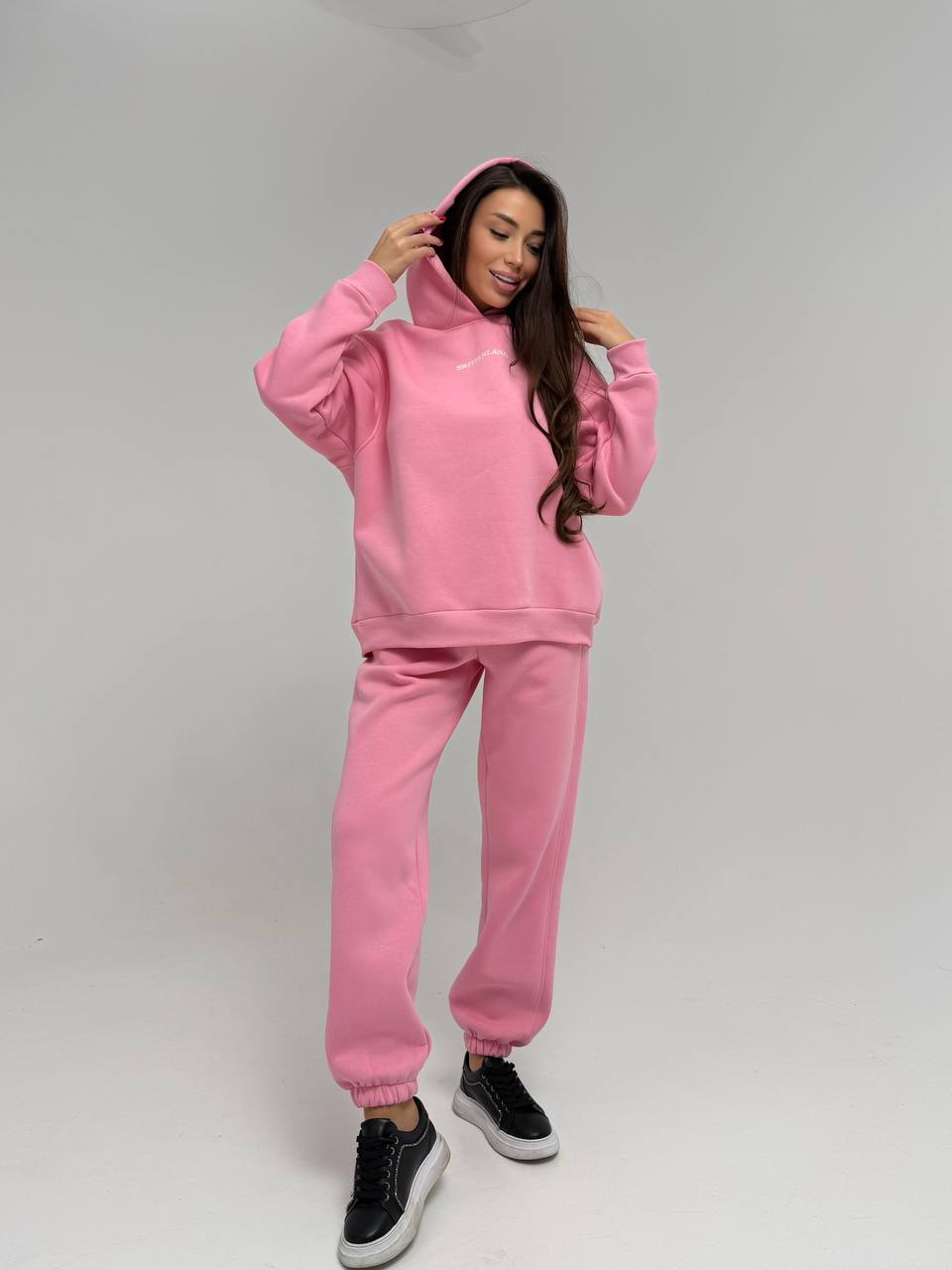 Удобный спортивный костюм на флисе DAD-A242T1250 Удобный спортивный костюм на флисе DAD-A242T1250