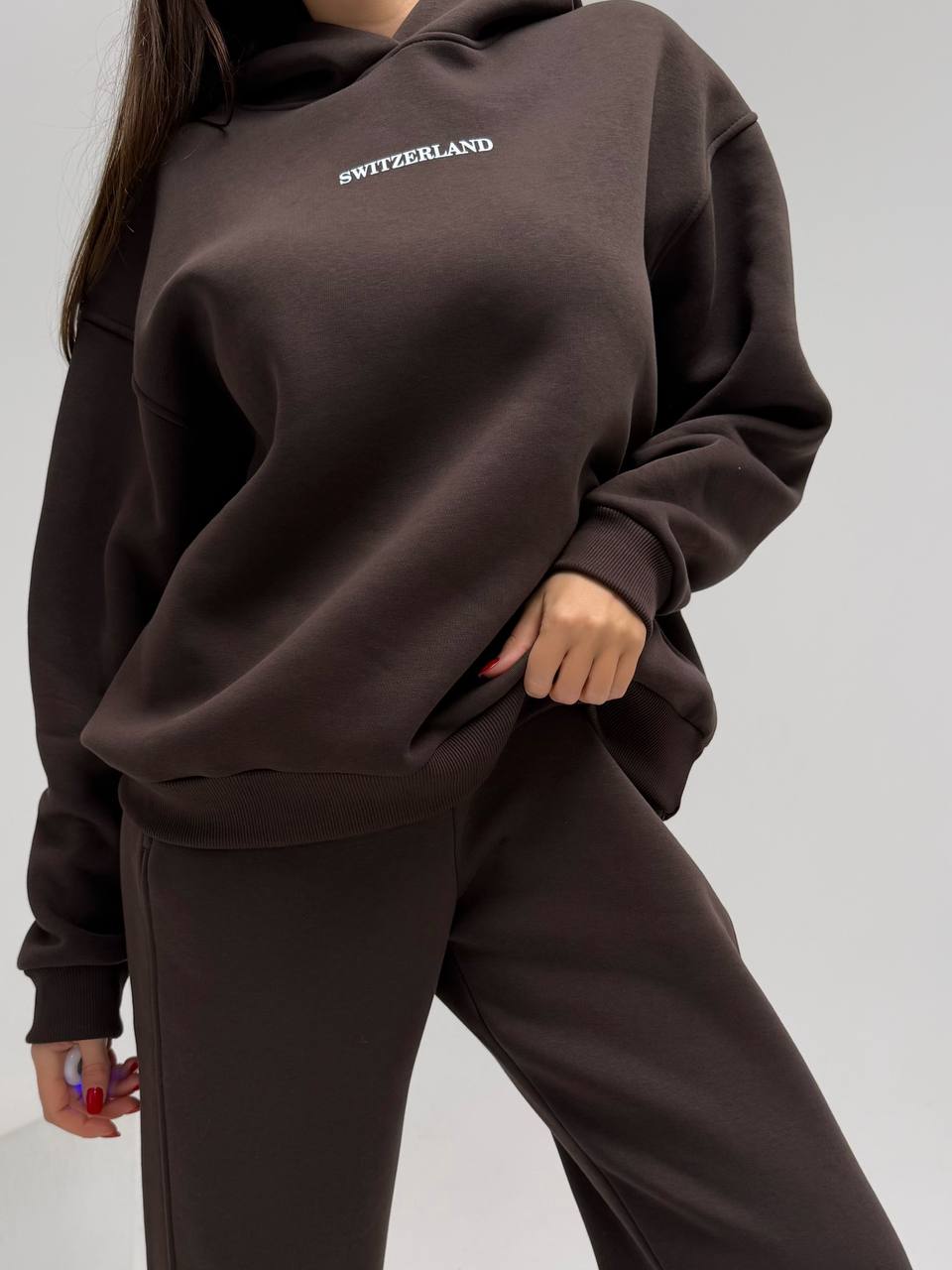 Удобный спортивный костюм на флисе DAD-A242T1250 Удобный спортивный костюм на флисе DAD-A242T1250