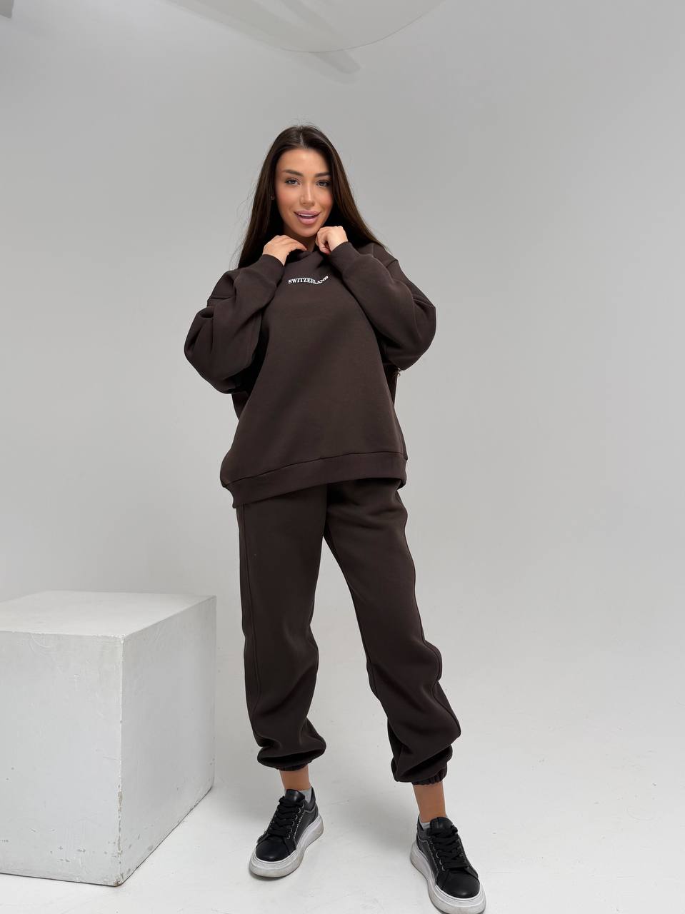 Удобный спортивный костюм на флисе DAD-A242T1250 Удобный спортивный костюм на флисе DAD-A242T1250