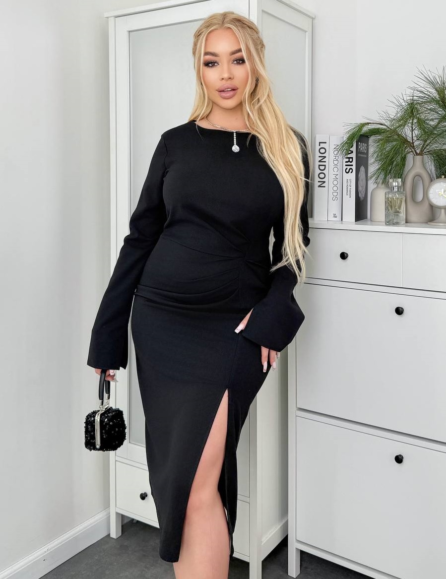 Силуэтное платье RED-A104T450