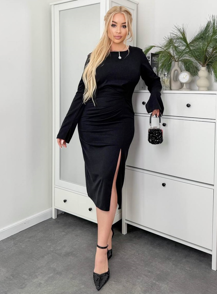 Силуэтное платье RED-A104T450