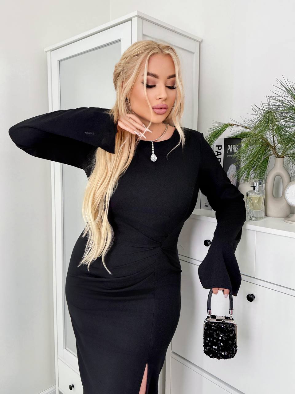 Силуэтное платье RED-A104T450 Силуэтное платье RED-A104T450