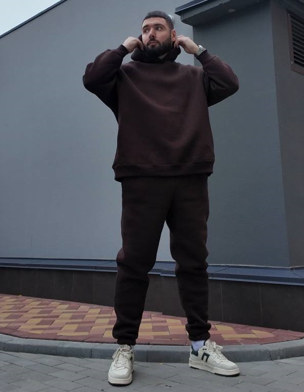 Унисекс джоггеры на флисе AB-A254T15