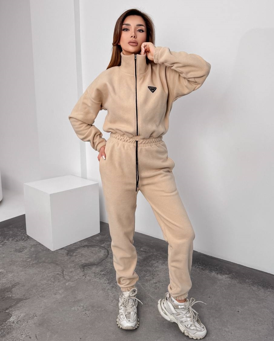 Теплый флисовый комбенизон VM-A10524T540