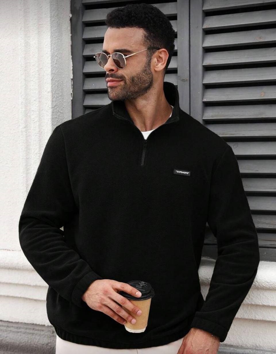 Флисовый мужской свитшот DV-AR5492T395