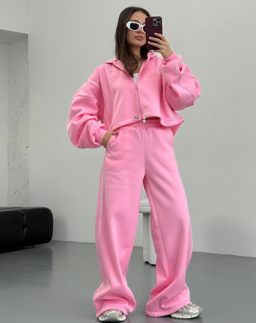 Крутой oversize костюм на флисе DMP-R1870T500