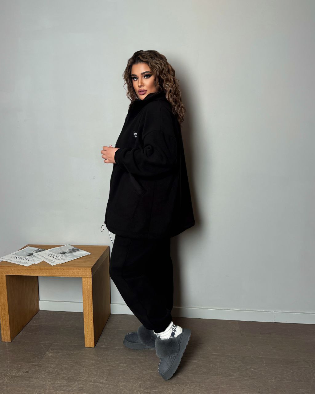 Женский флисовый костюм ZP-A1331T720 Женский флисовый костюм ZP-A1331T720