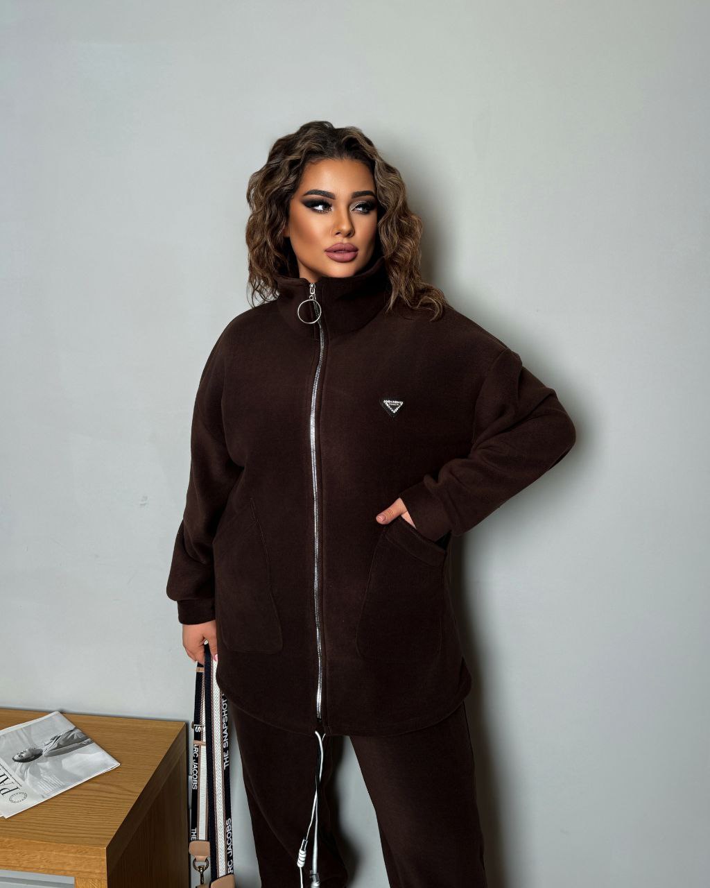 Женский флисовый костюм ZP-A1331T720 Женский флисовый костюм ZP-A1331T720