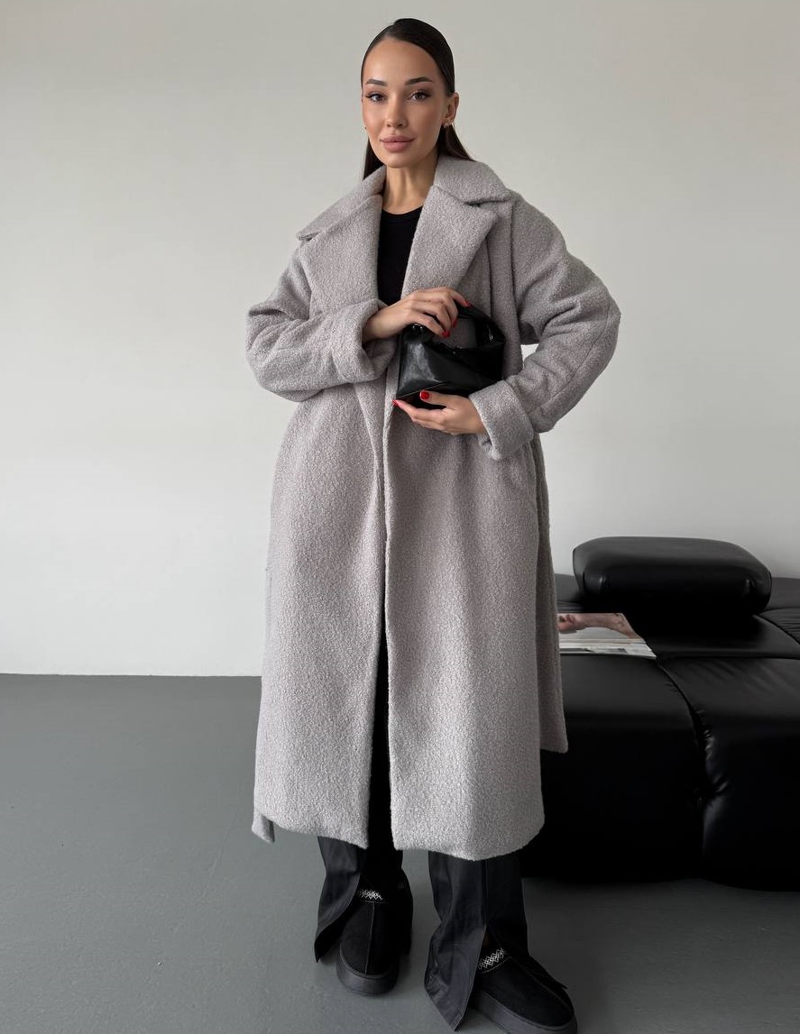 Пальто оверсайз букле DMP-P7186T1100