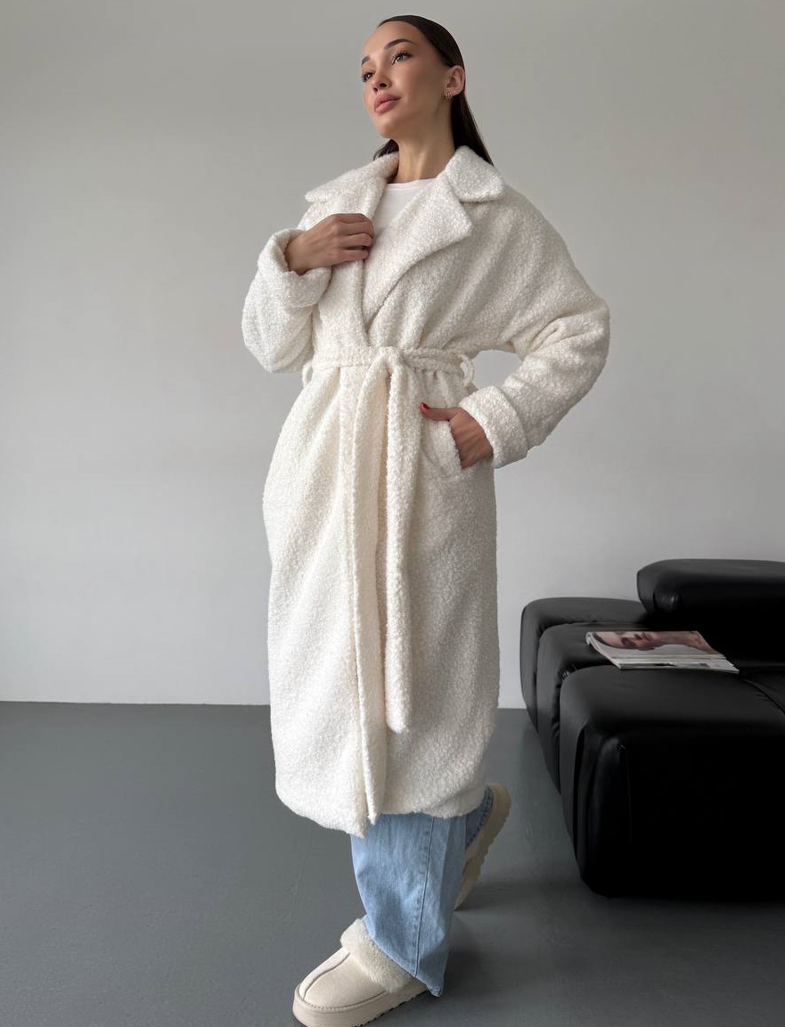 Пальто оверсайз букле DMP-P7186T1100