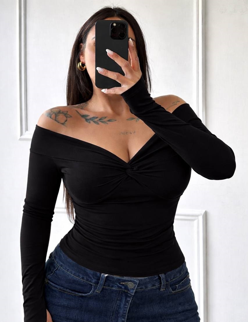 Кофточка с открытыми плечами INS-A486T450