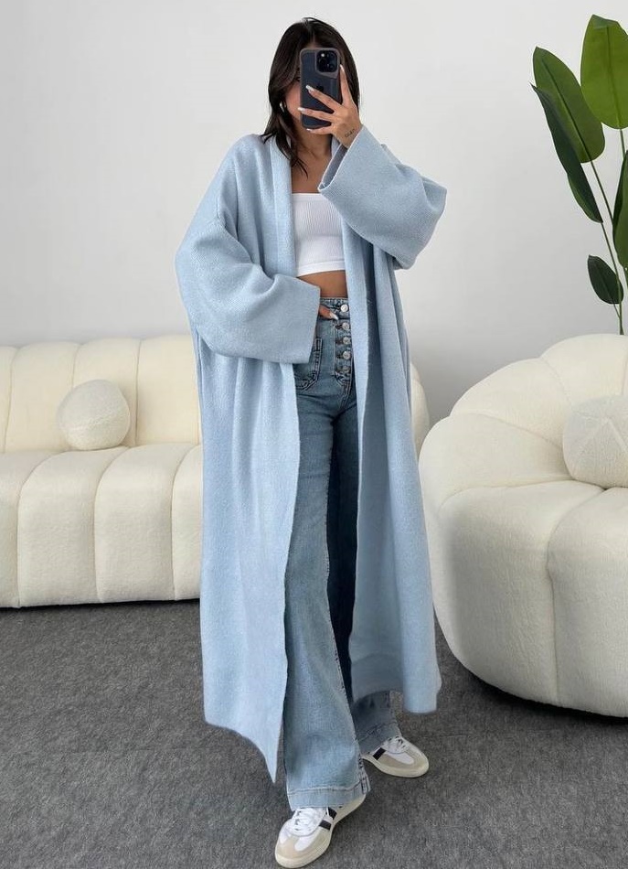 Теплий ангоровий кардиган DMP-R1203T570