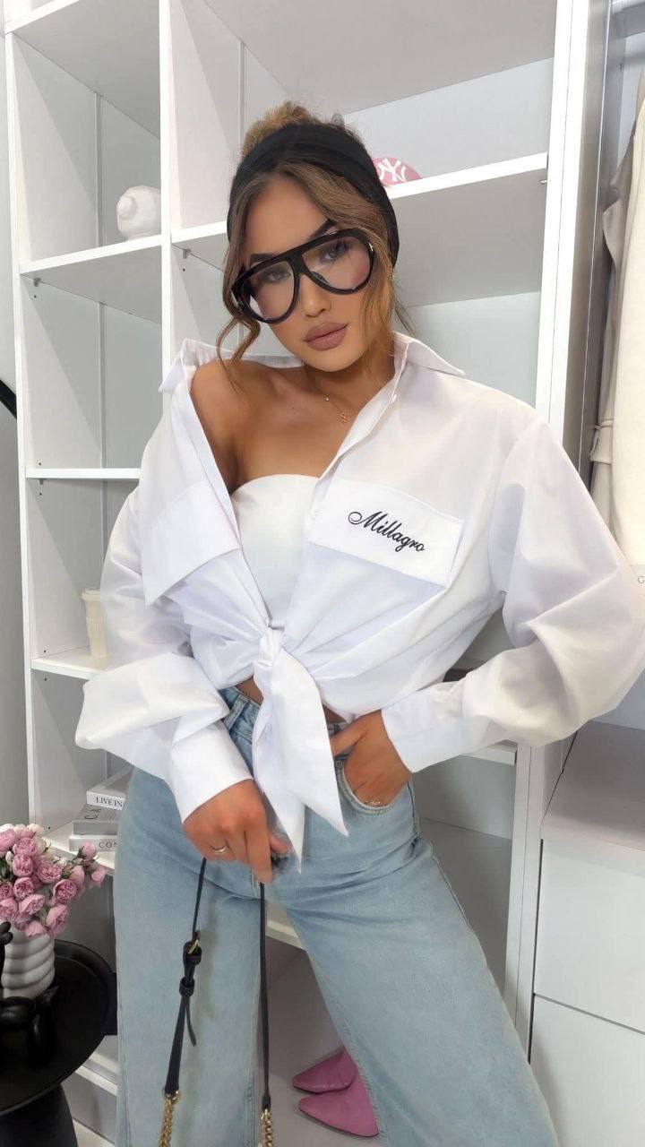 Стильная женская рубашка CUR-A908T450 Стильная женская рубашка CUR-A908T450