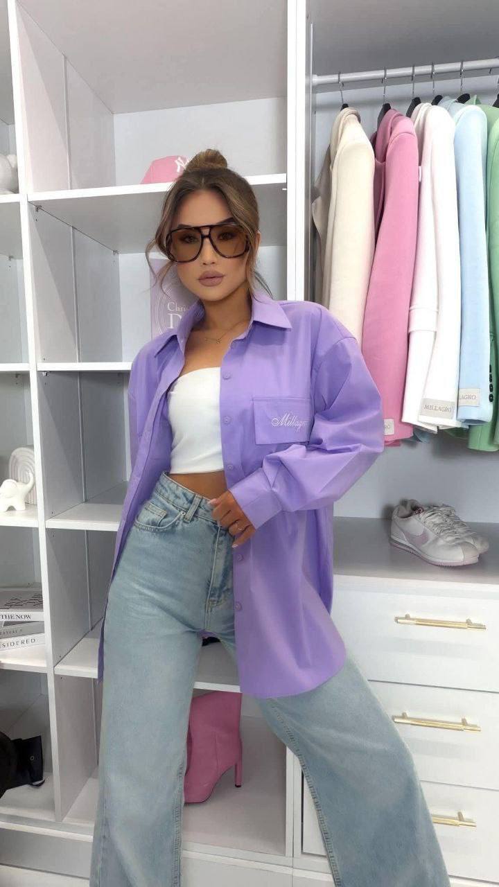 Стильная женская рубашка CUR-A908T450 Стильная женская рубашка CUR-A908T450