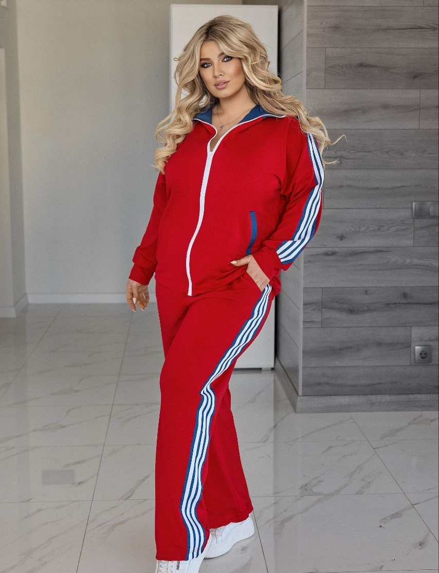 Костюм з джинсовими вставками VOJ-A345T850