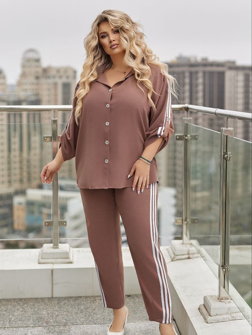 Сорочка та джогери з лампасами VOJ-A1075T650