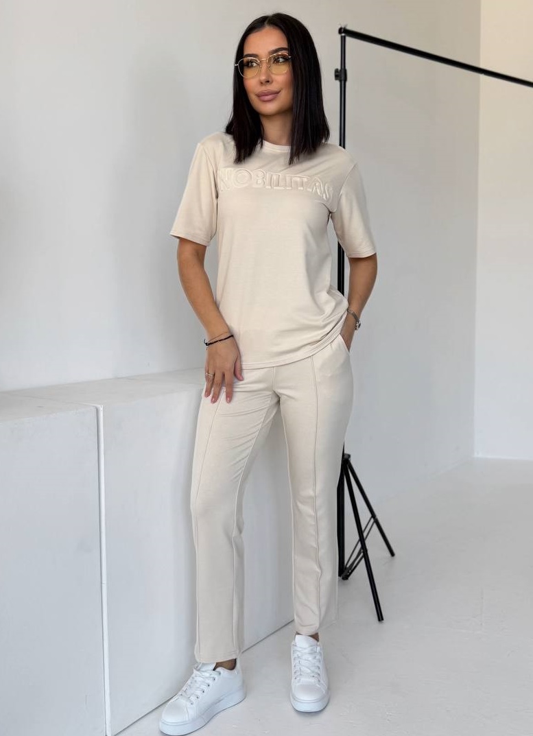 Базовий трикотажний костюм NOB-A26017T390