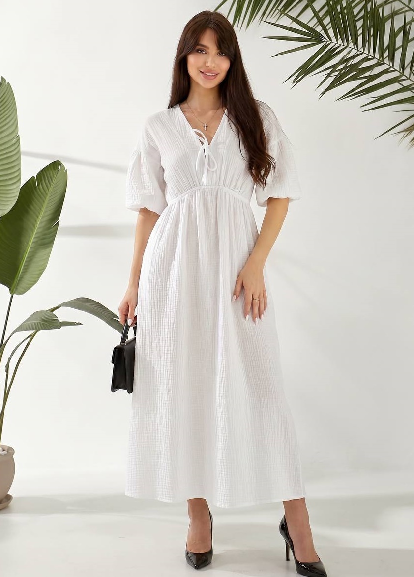 Летнее муслиновое платье NOB-A26032T450