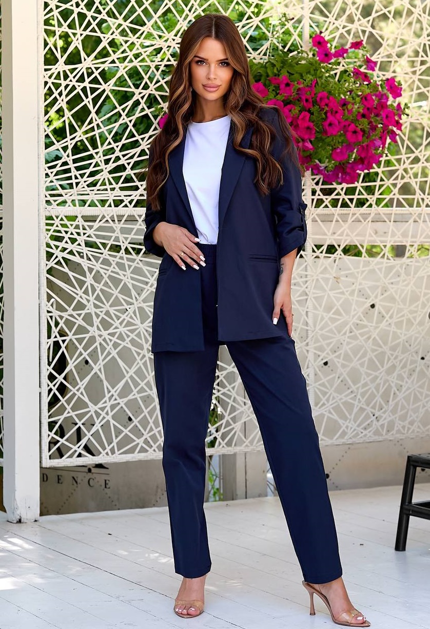 Легкий брючний костюм NOB-A25033T750B800