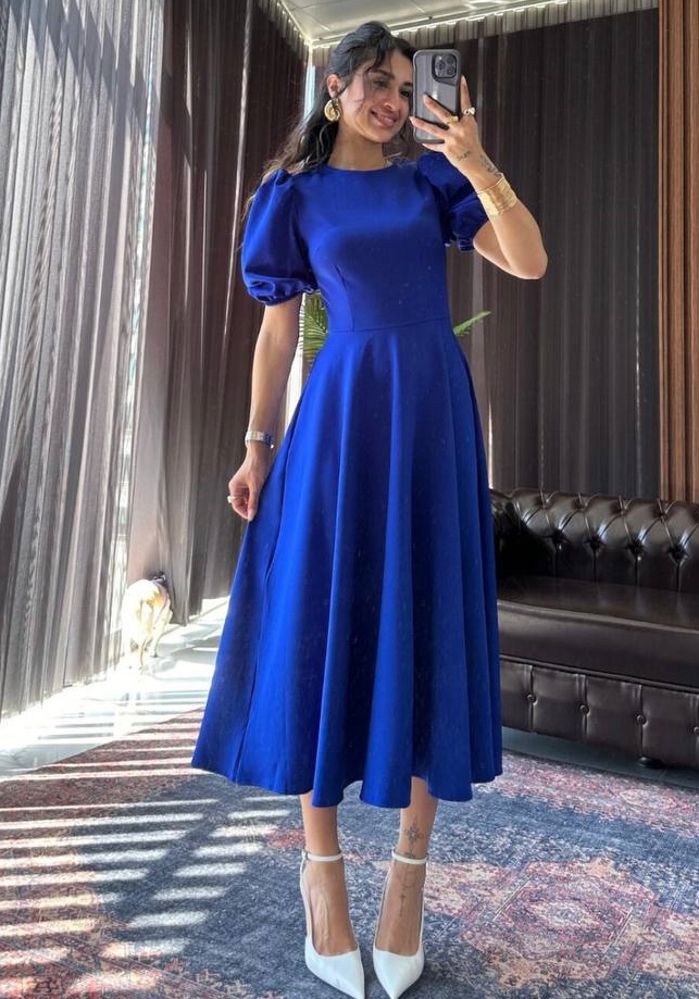 Платье с пышной юбкой DMP-R1785T450