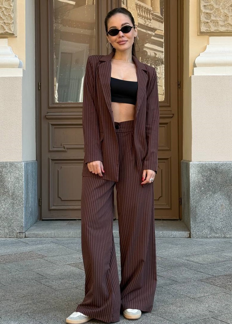 Літній костюм у смужку DMP-P1750T650