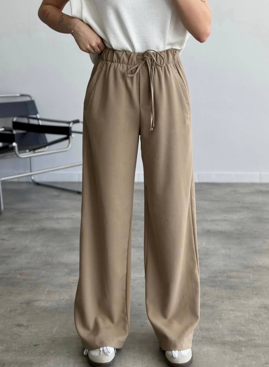 Лляні жіночі брюки DMP-P1359T370